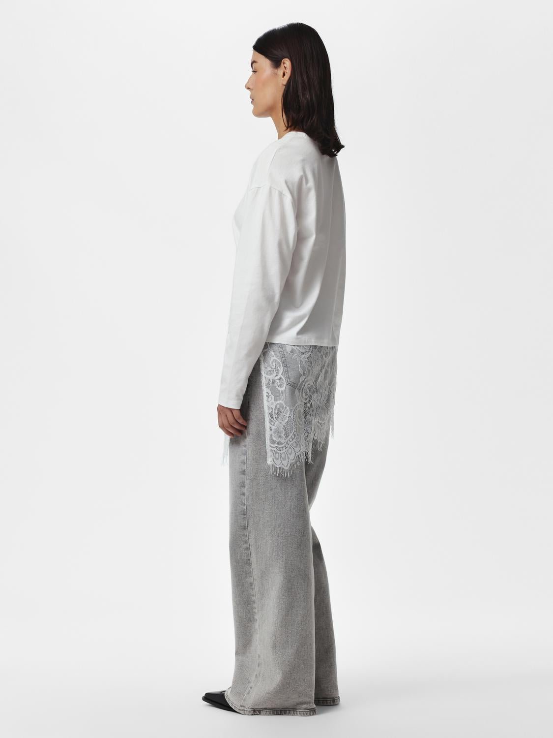 PCMAVE T-shirt - Bright White - VERO MODA & VILA Bergvik